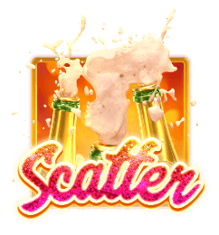 - สัญลักษณ์ SCATTER ของเกม Cocktail Nights