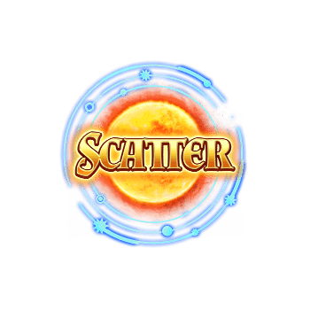 - สัญลักษณ์ SCATTER เกม Destiny of Sun & Moon