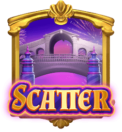 - สัญลักษณ์ SCATTER เกม Mask Carnival