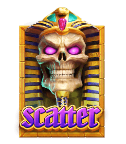 - สัญลักษณ์ SCATTER เกม Raider Jane is Crypt of Fortune