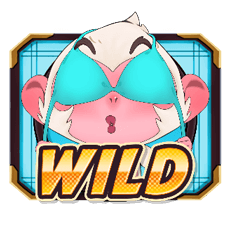 - สัญลักษณ์ WILD เกม Three Monkeys