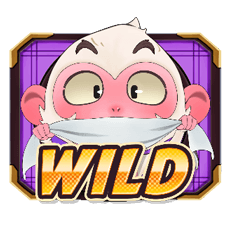 - รูปสัญลักษณ์ WILD เกม Three Monkeys