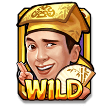 - รูปสัญลักษณ์ WILD ของเกม Flirting Scholar