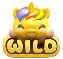 - รูปสัญลักษณ์ WILD เกม Plushie Frenzy