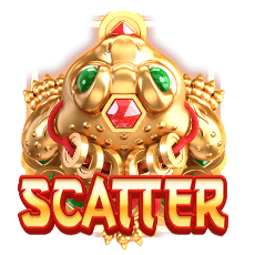 - สัญลักษณ์ SCATTER ของเกม Jewels of Prosperity