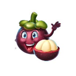 - สัญลักษณ์พิเศษ Mangosteen เกม Fruit Paradise