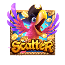 - สัญลักษณ์ SCATTER ของเกม Captain is Bounty