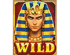 - รูปสัญลักษณ์ WILD ของเกม Pharaoh Treasure