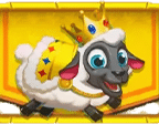 - รูปสัญลักษณ์ WILD เกม Jumping Sheep