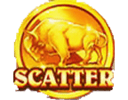 - สัญลักษณ์ SCATTER เกม Charge Buffalo