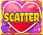 - สัญลักษณ์ SCATTER ของเกม Cupid is Garden