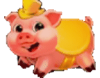 - สัญลักษณ์พิเศษ หมูสีเหลือง ของเกม Fortune Pig