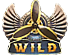 - รูปสัญลักษณ์ WILD ของเกม AERONAUTS