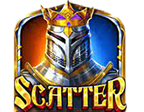 สัญลักษณ์รูป SCATTER สล็อต The Knight King