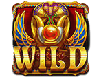 สัญลักษณ์ WILD สล็อต Book Of Golden Sands