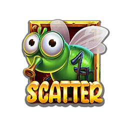 สัญลักษณ์รูป SCATTER สล็อต Frogs and Bugs