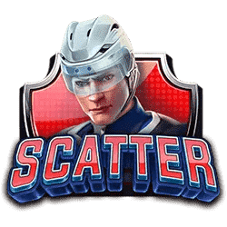 สัญลักษณ์รูป SCATTER สล็อต Hockey Bonanza