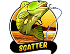 สัญลักษณ์รูป SCATTER สล็อต Bigger Bass Bonanza