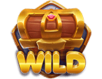 สัญลักษณ์ WILD สล็อต Treasure Wild