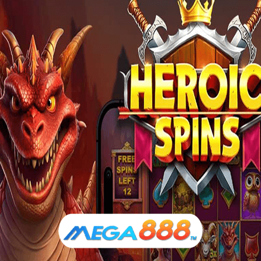 รีวิวเกม Heroic Spins เกมแจ็คพอทแตกหลักแสน